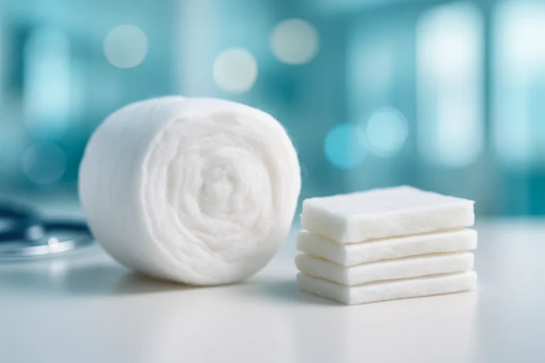 Bleached, Absorbent Card Strip